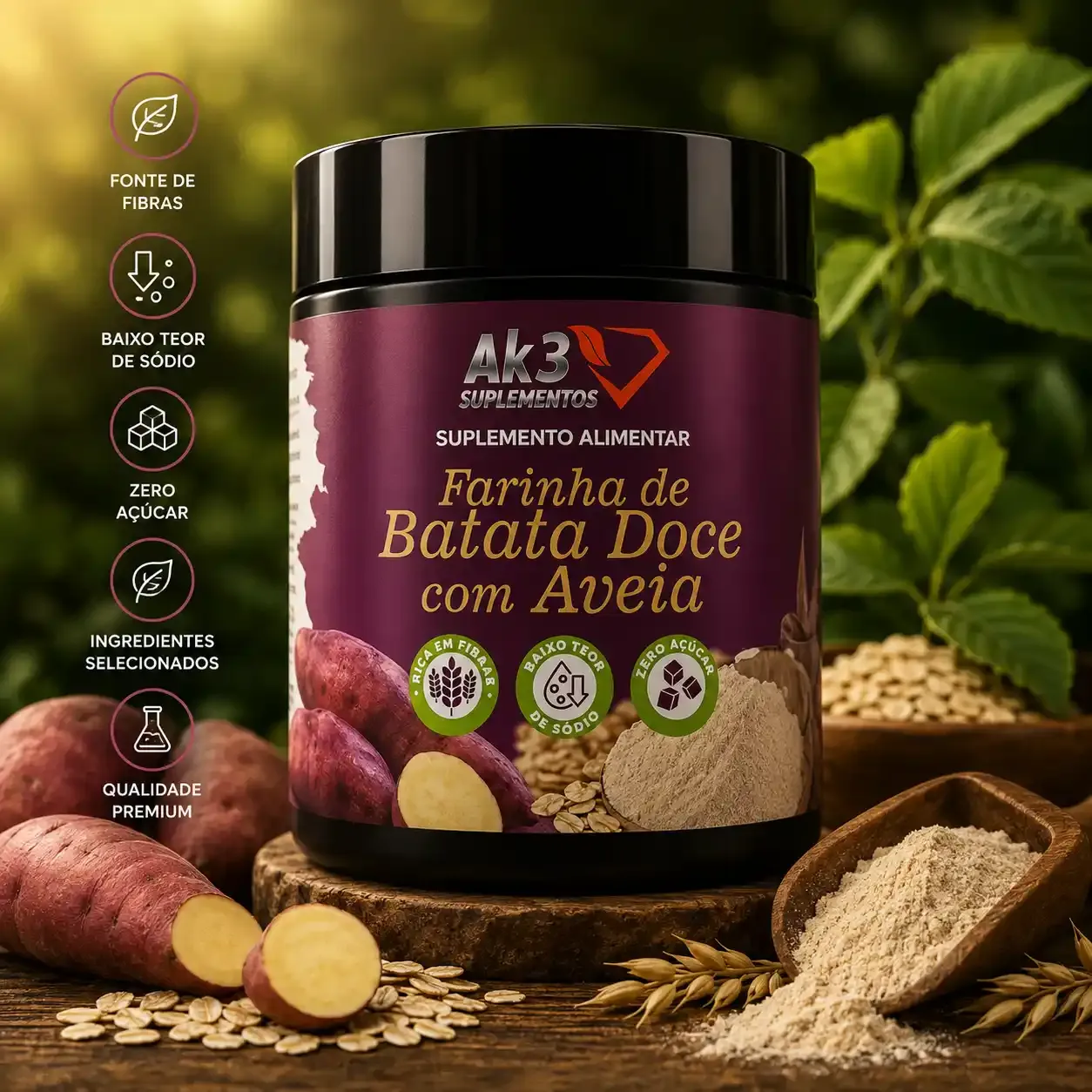 Farinha de Batata Doce