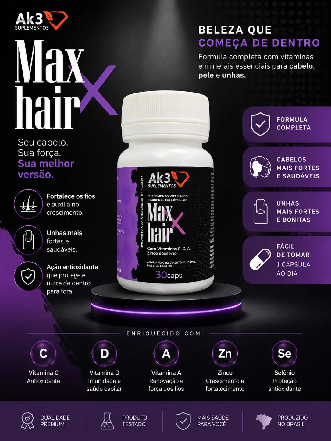 Max Hair Ak3